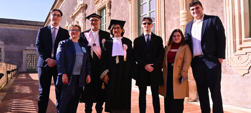 La delegazione del DSFS alla Inaugurazione dell'anno accademico 2025-2026 (2)